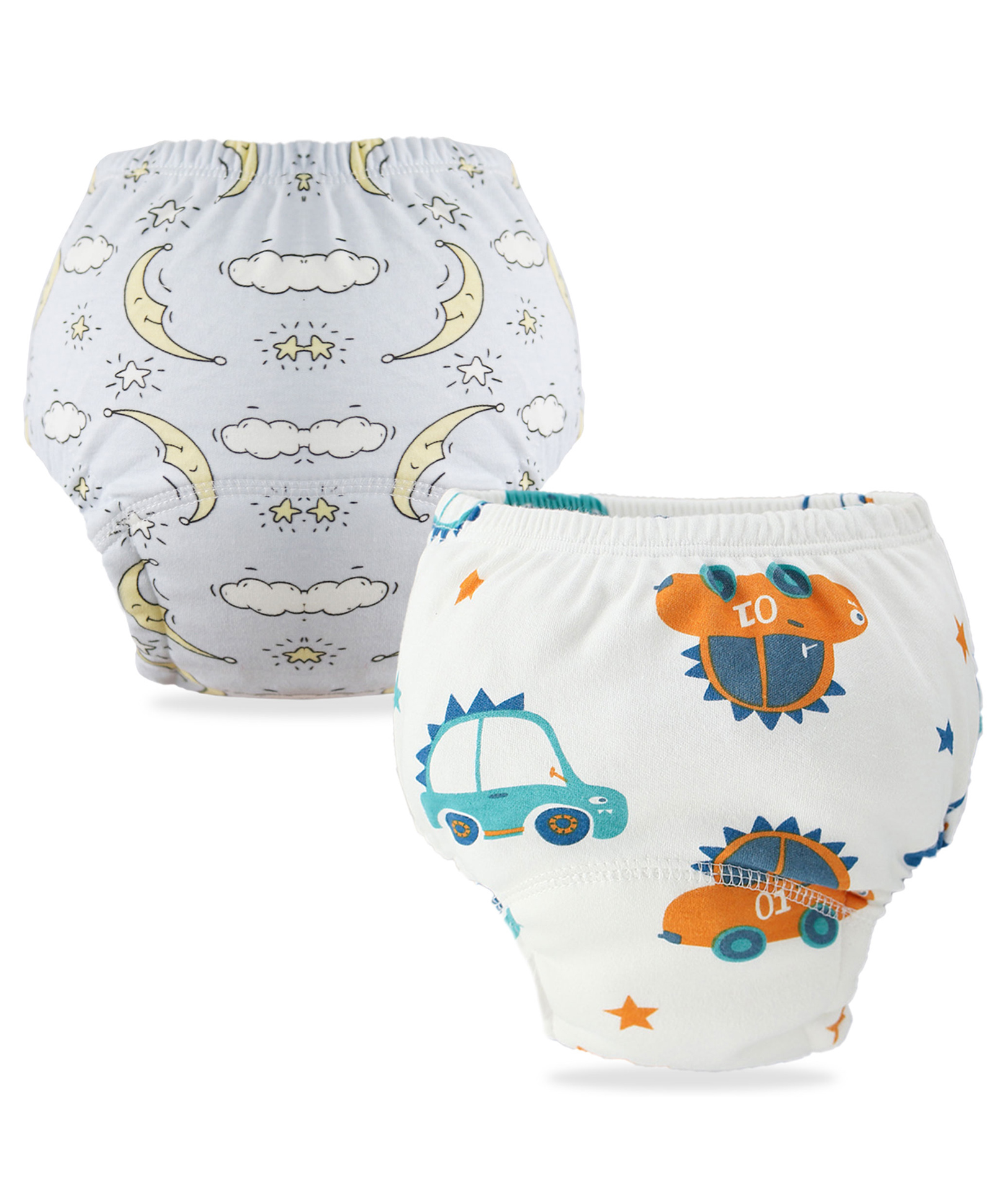 Bembika Babies Cotton Potty Training Pants Printed Design Pack 2 L Size - Multicolor-picture-43