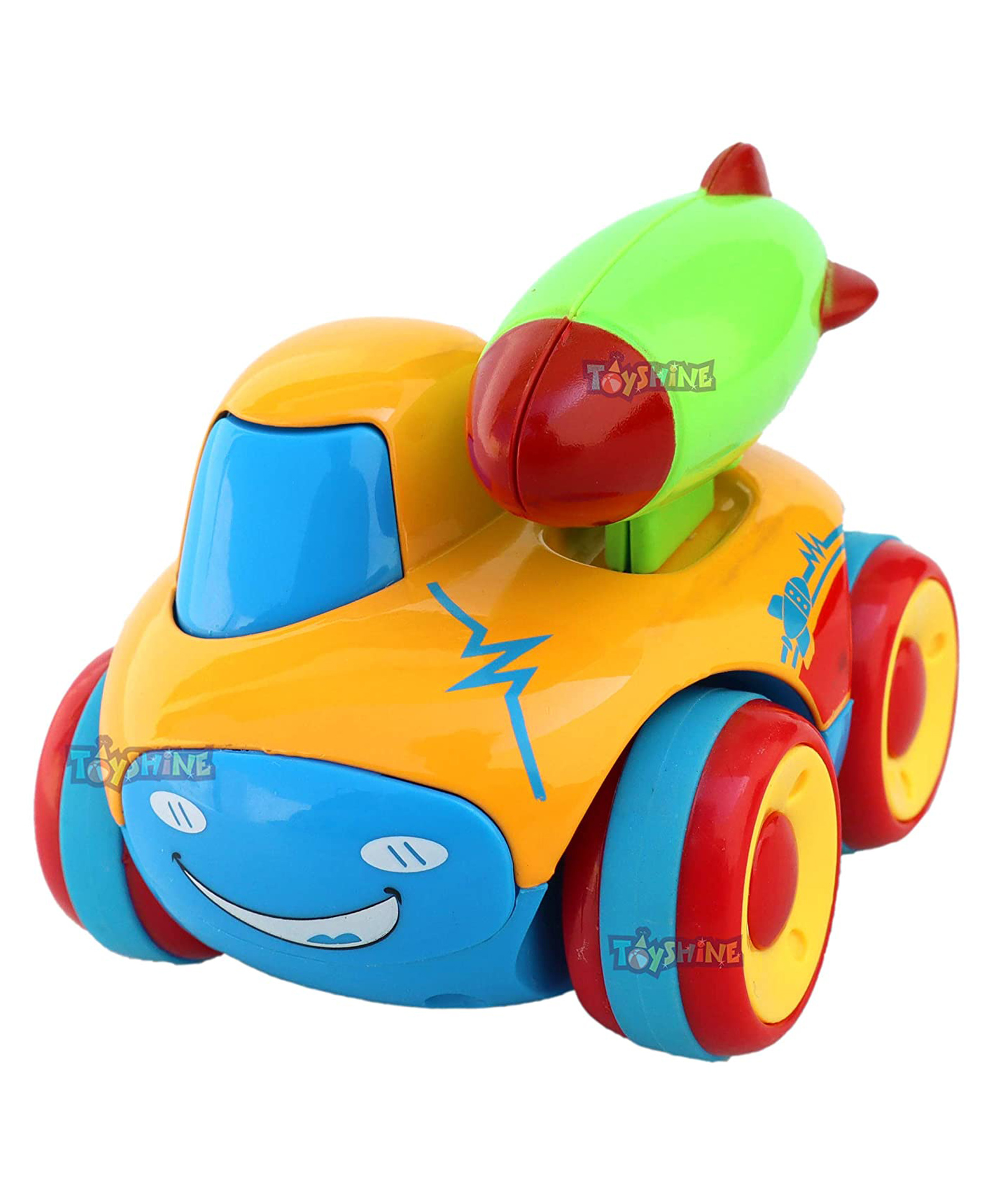 Toyshine Die Cast Mini Robot Misslie Car Toy with Friction Power - Multicolour-image-49