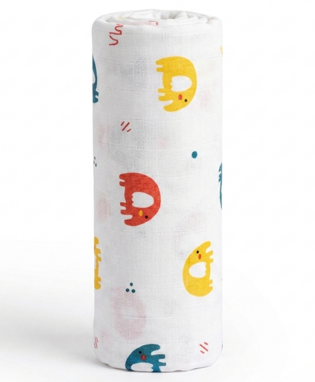 LazyToddler Organic  Cotton Muslin Baby Swaddle Car Design - Multicolor-picture-19