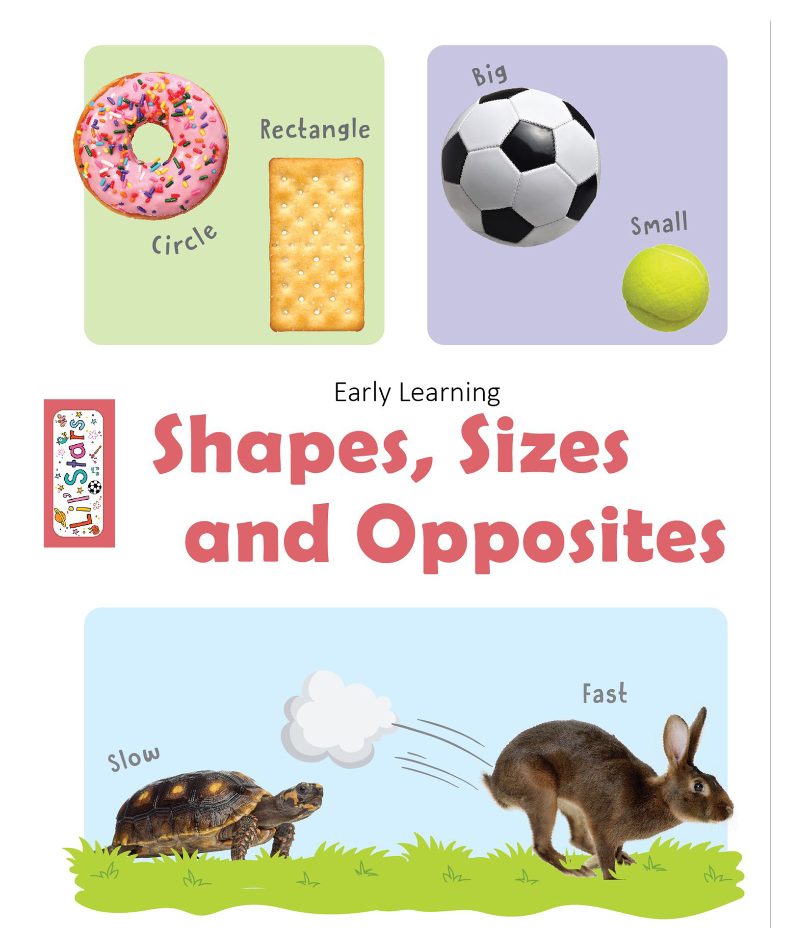 Early Learning Opposites Sizes & Shapes Board Book - English-image-24
