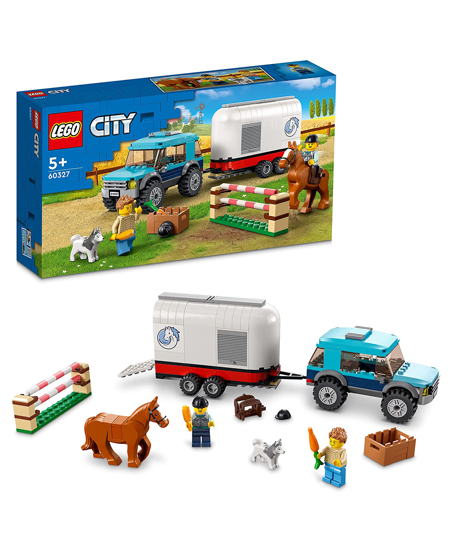 LEGO Horse Transporter V29 Building Kit for 5 Years and Above 228 Pieces-60327-image-11