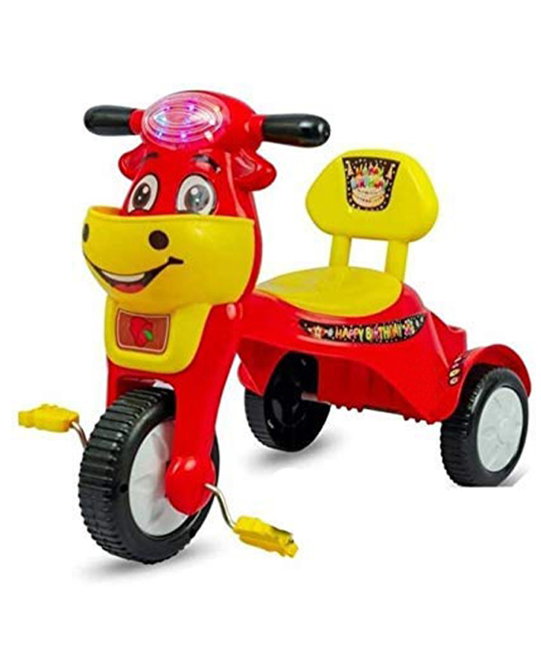 Joyride Baby Happy Birthday Tricycle with Music with Lights - Red-picture-15