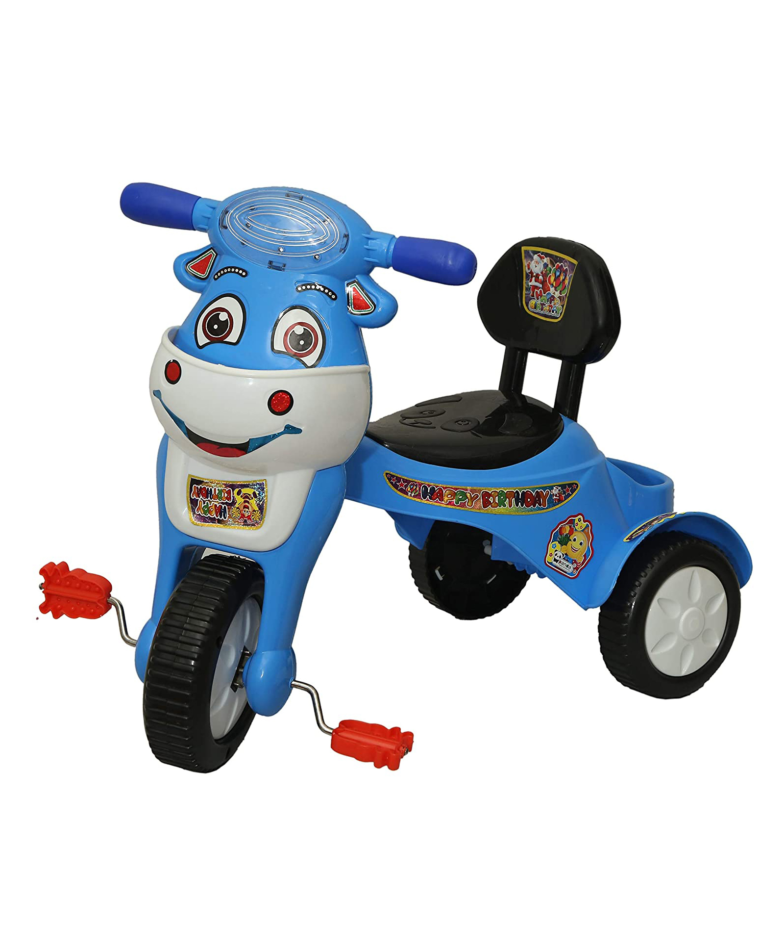 Joyride Baby Happy Birthday Tricycle with Music with Lights - Blue-image-14