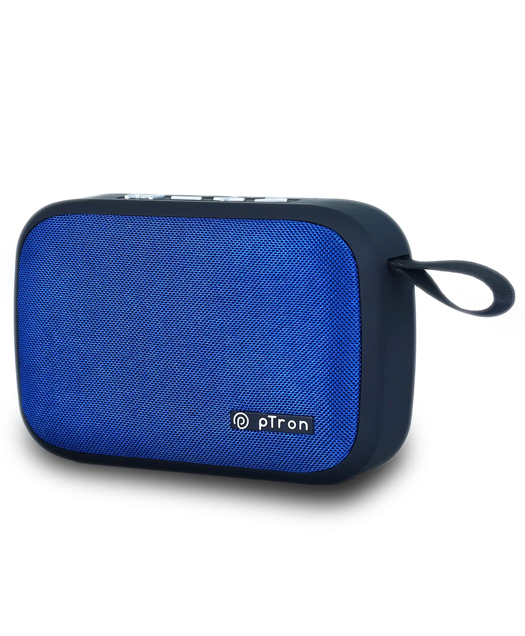 pTron Musicbot Lite 5W Mini Bluetooth Speaker with 6Hrs Playtime - Blue-image-4
