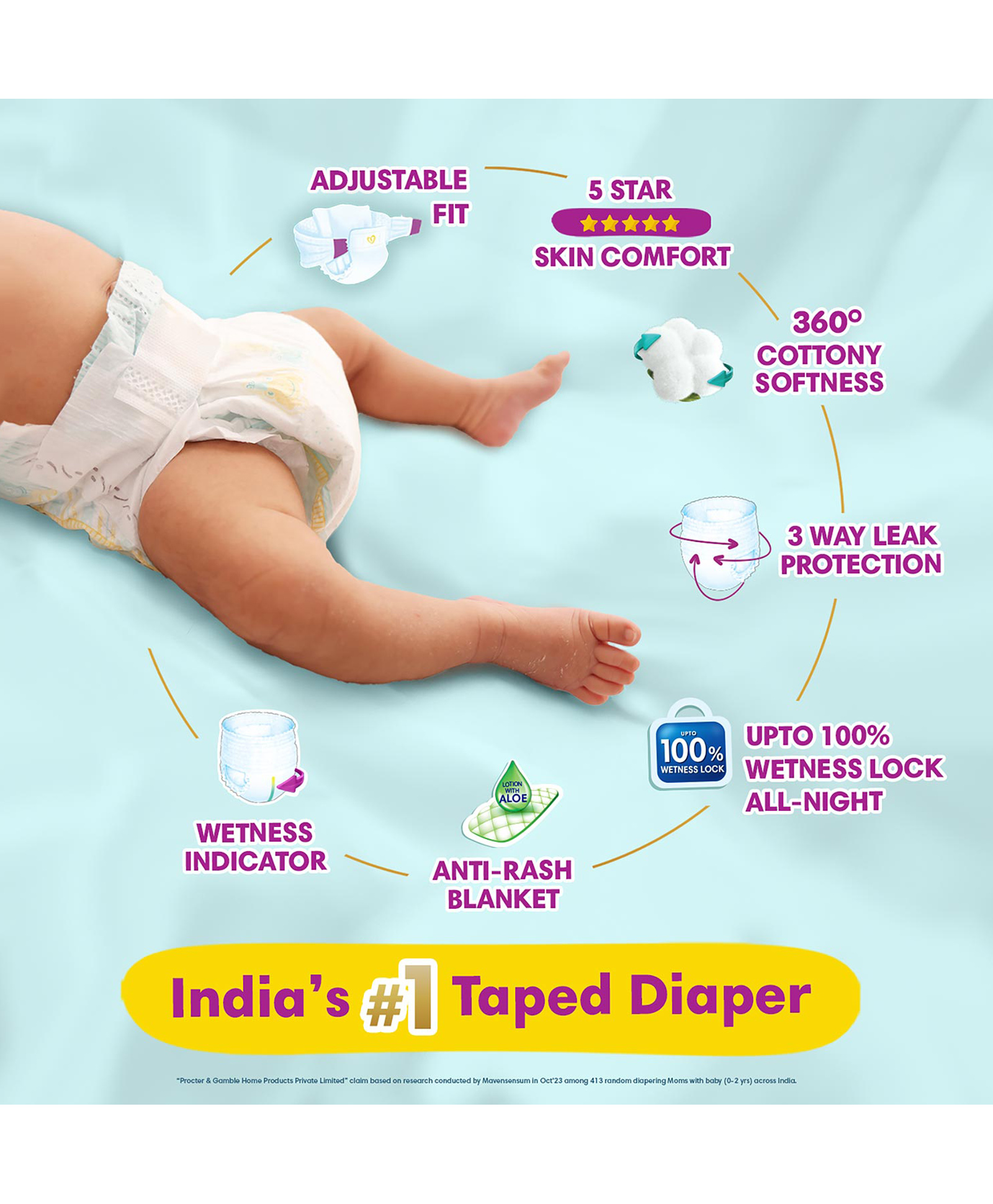 pampers new born