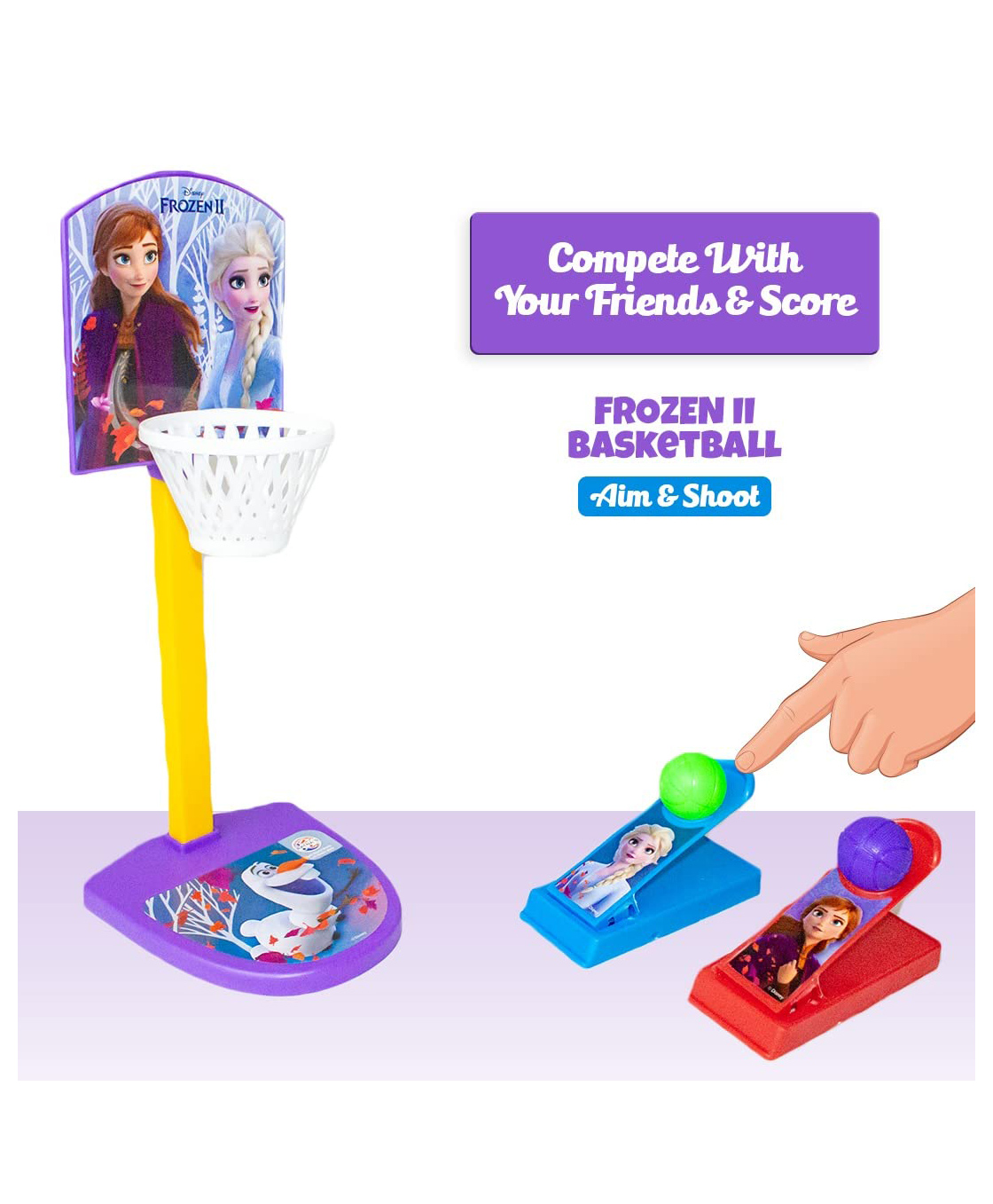 disney frozen Ratnas Frozen Junior Basketball - Purple Blue-picture-19
