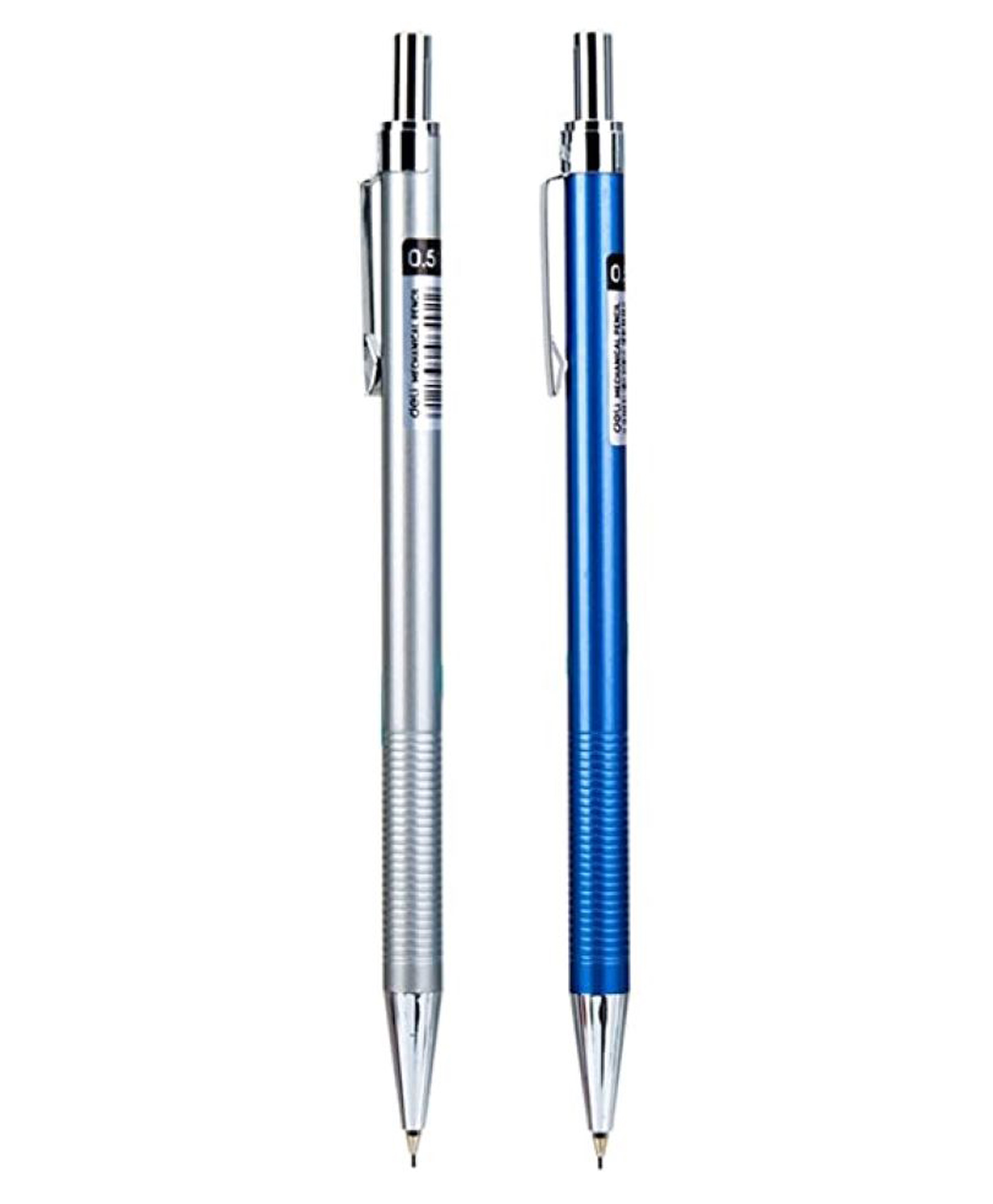 Deli Metal Mechanical Pencils Pack Of 2 (Color May Vary)-image-1