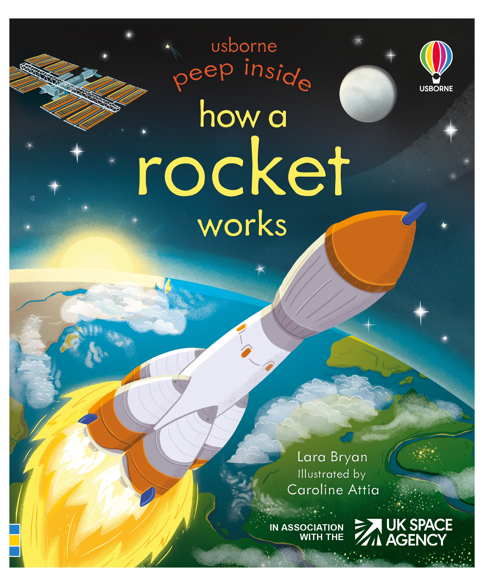Usborne Peep Inside A Rocket By Lara Bryan- English-image-47