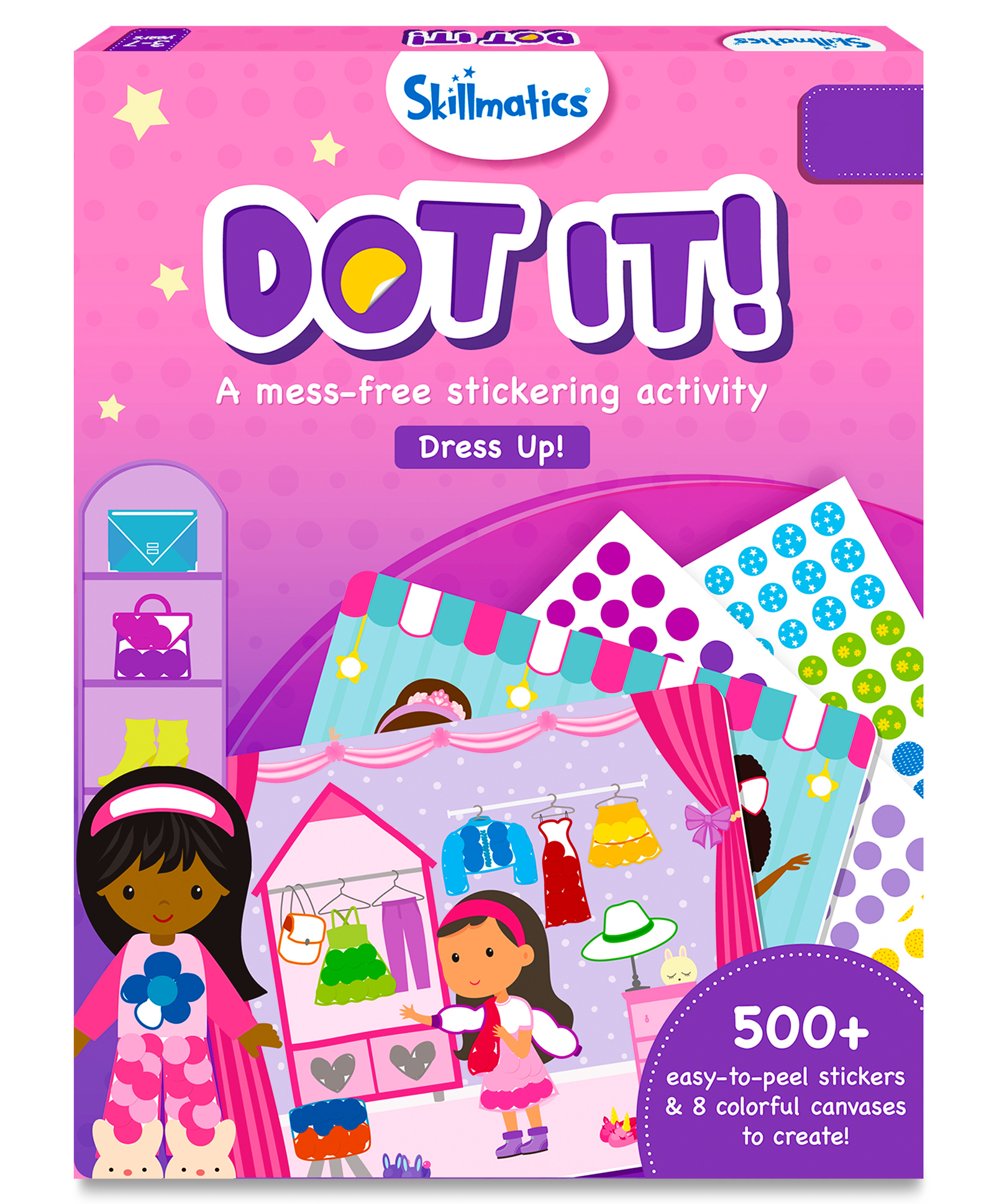 Skillmatics Art Activity Dot it! Complete 8 Dress Up! Themed Pictures-image-43
