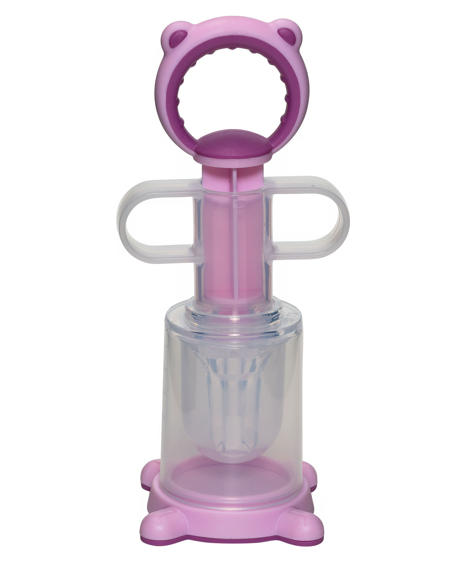 Basics Baby Medicine Feeder with Silicone Syringe- Pink-image-11
