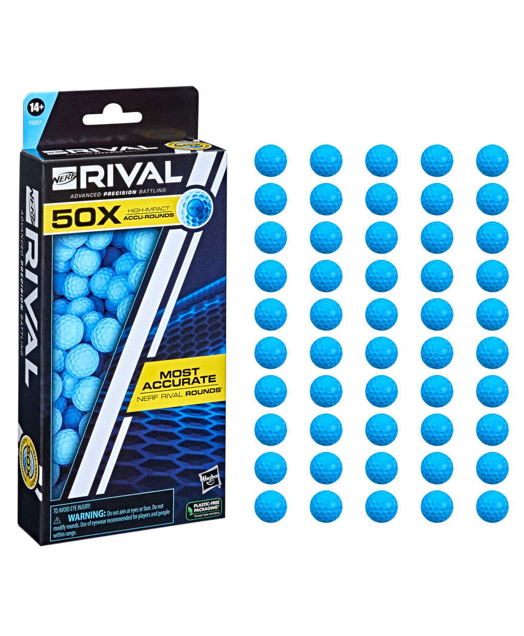 Nerf Rival 50 Accu Round Refill Blue - 50 Pieces-picture-11