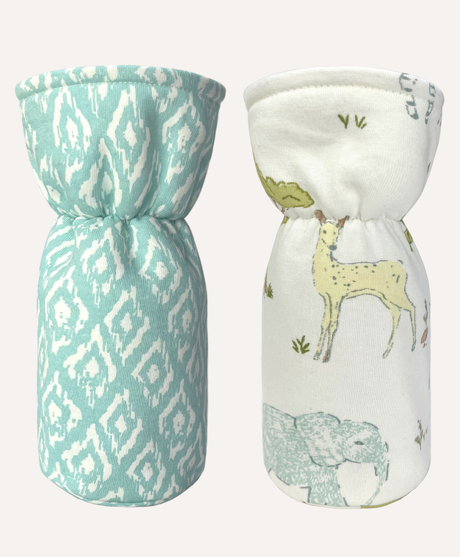 Abracadabra Bottle Cover Savanna Pack of 2 Fits Up to 300 ml Feeding Bottle - Green-image-39