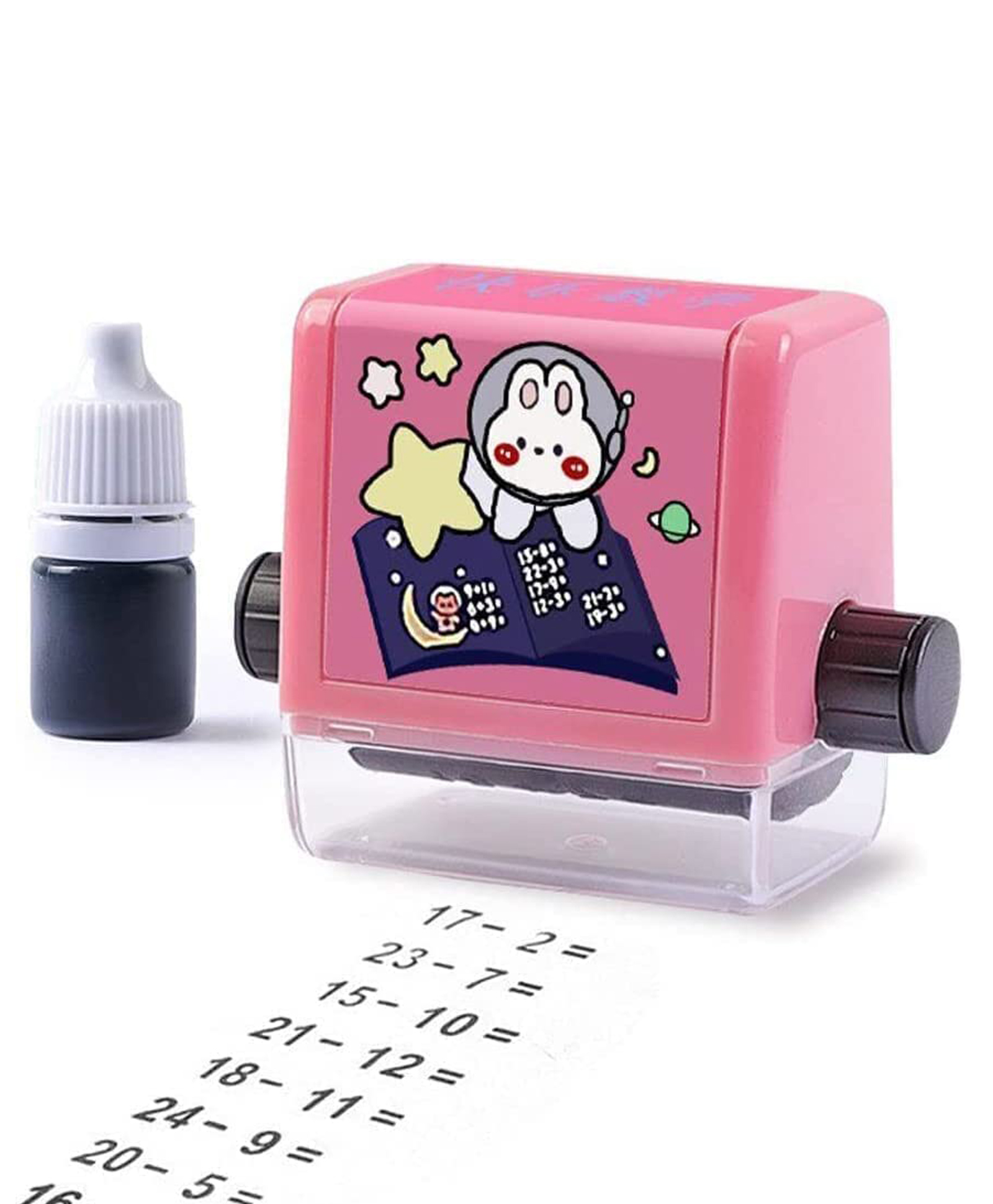 FunBlast Subtraction Math Roller Stamps for Kids  Colour May Vary-image-3