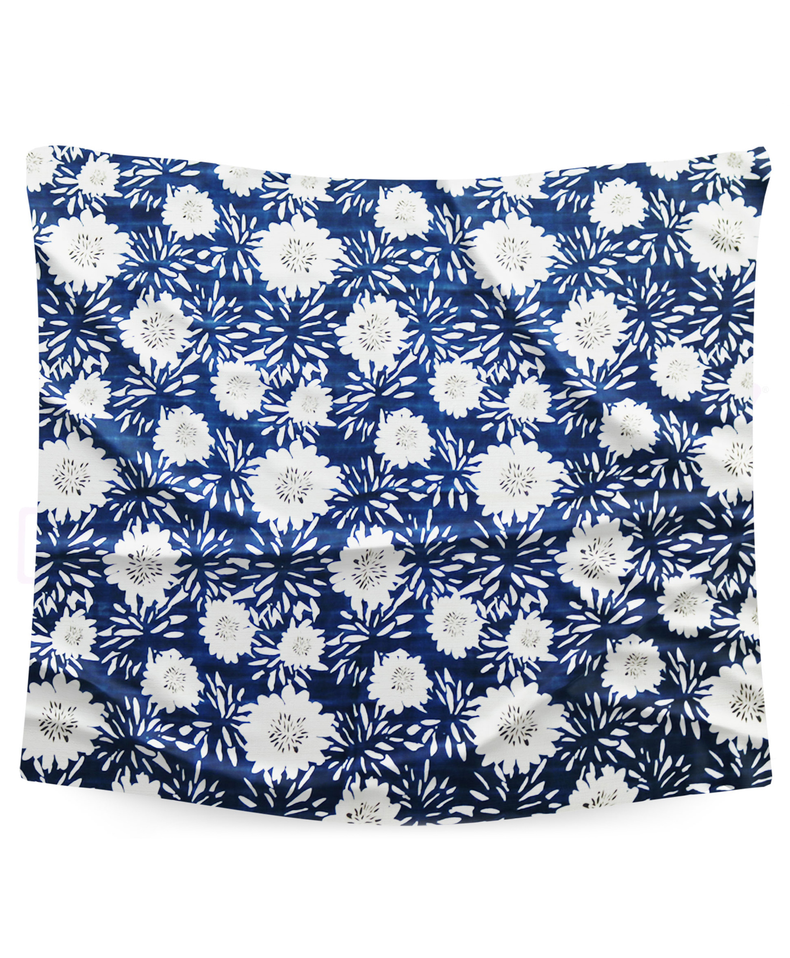 Bembika Bamboo Cotton Muslin Swaddle Wrap Blanket Baby Orchid - Navy Blue-image-33
