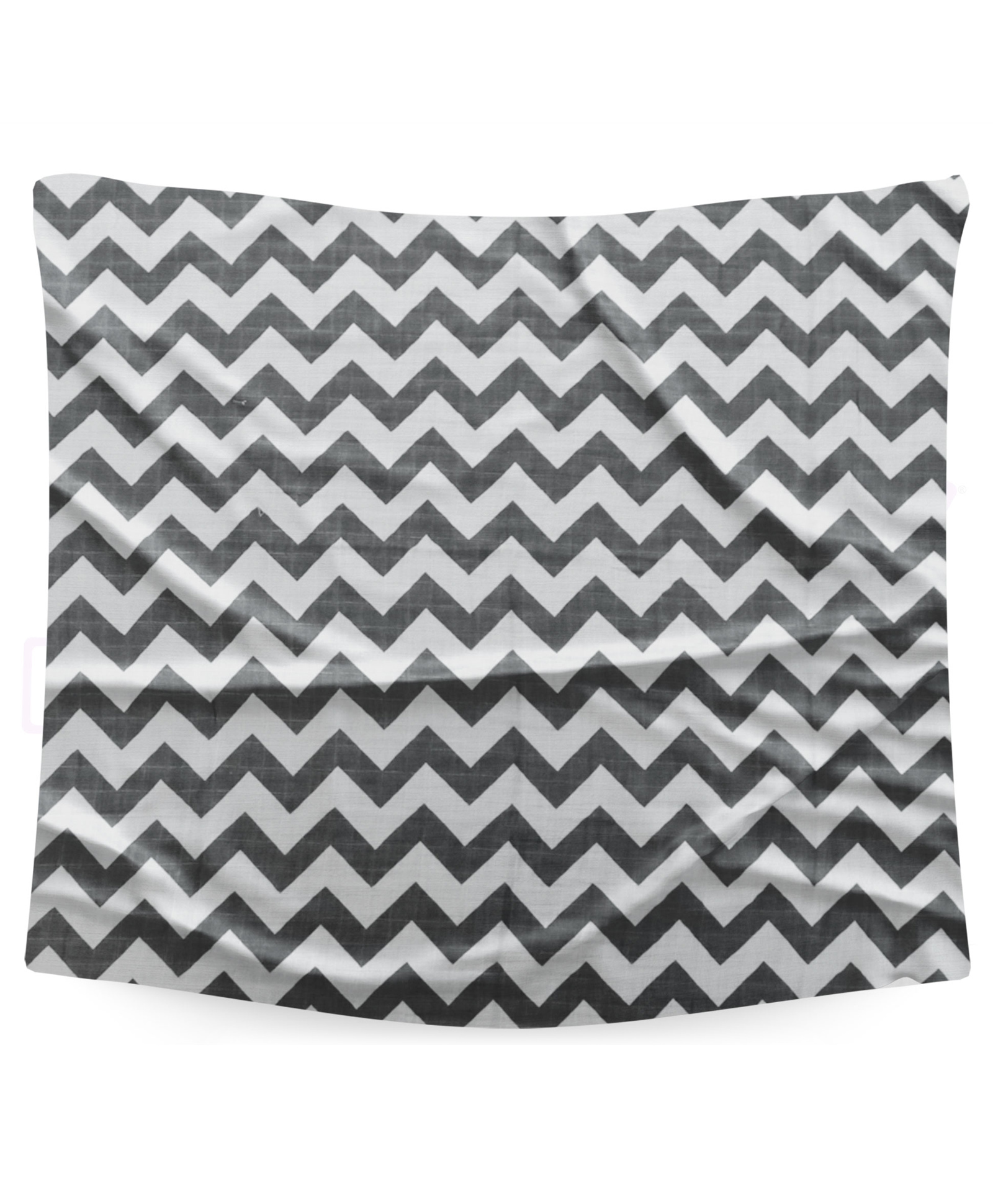 Bembika Bamboo Cotton Muslin Swaddle Wrap Blanket Baby Grey Stripes - Grey-picture-23