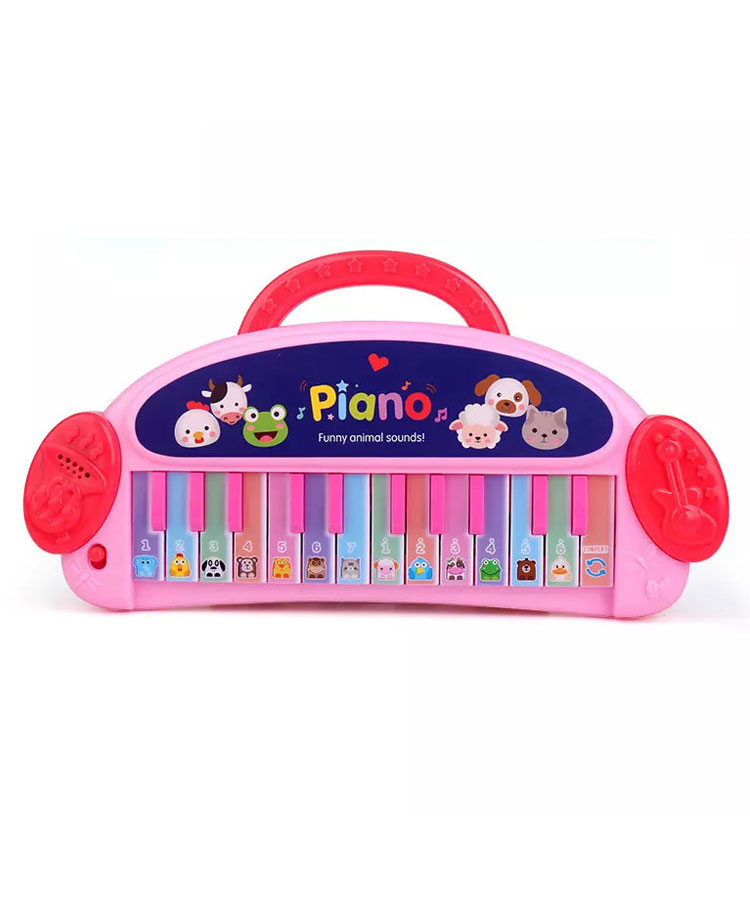 AKN TOYS Educational Electronic Piano Musical Toy with Animal Sounds Music  & Light (Colour May Vary) Online India, Buy Musical Toys for (0-24 Months)  at  - 12758045