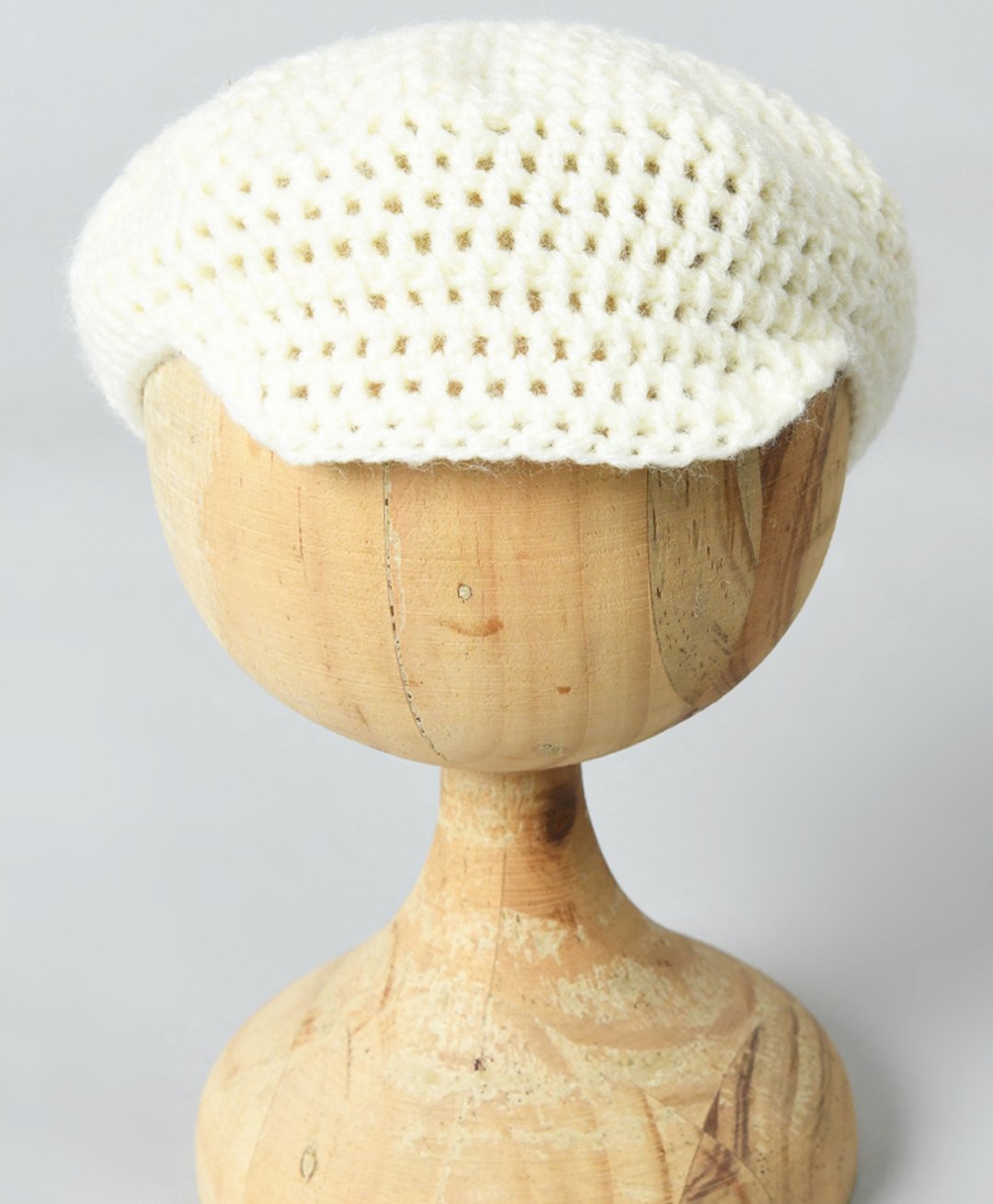 Funkrafts Handmade Woollen Golf Cap - Off White-picture-44