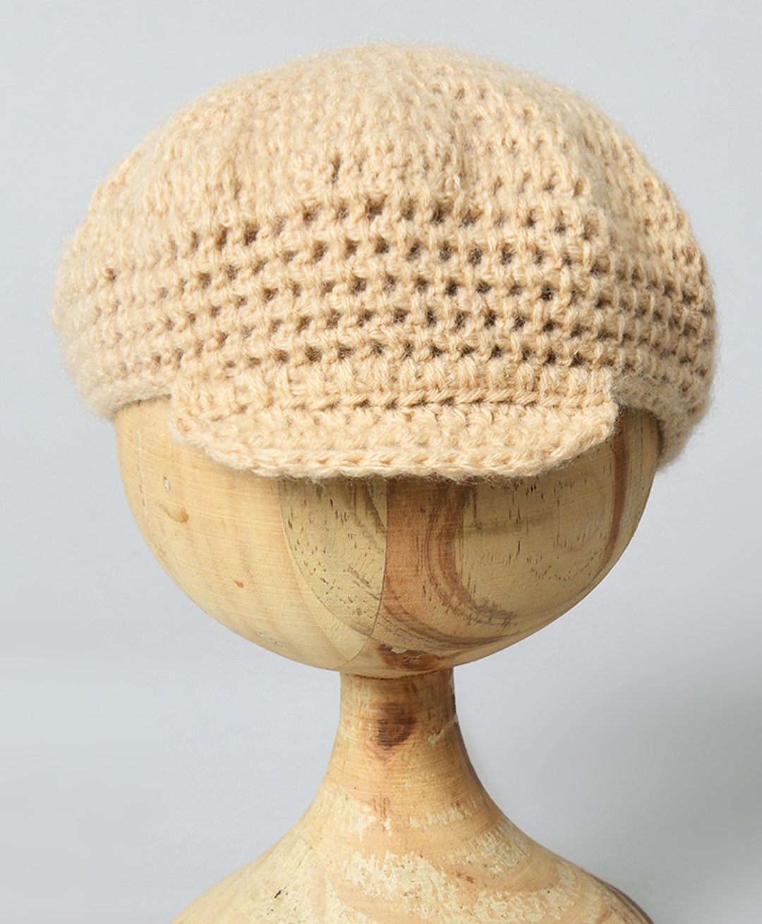 Funkrafts Handmade Woollen Golf Cap - Beige-picture-38