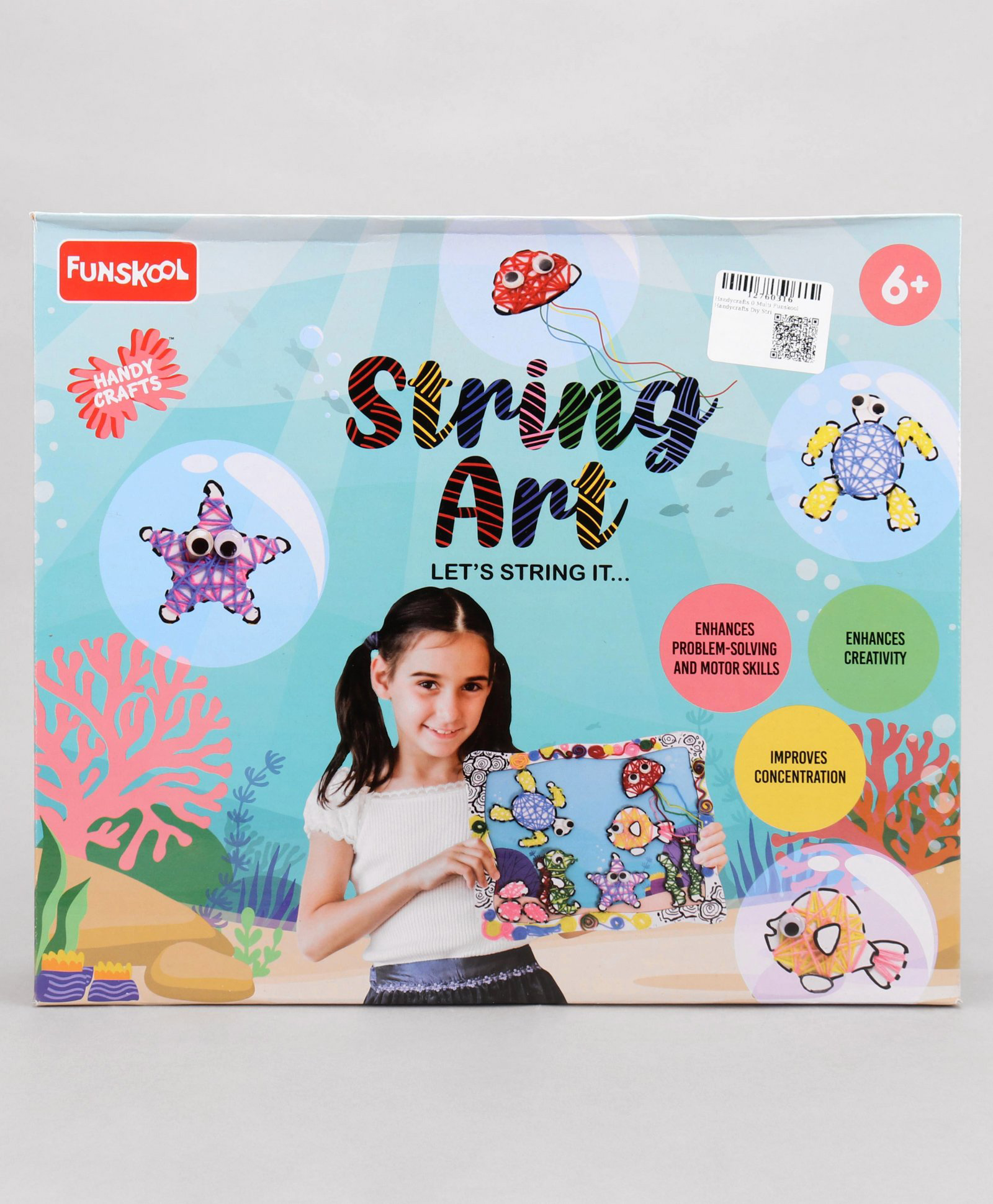 Handycrafts DIY String Art & Craft Activity Kit - Blue-image-40