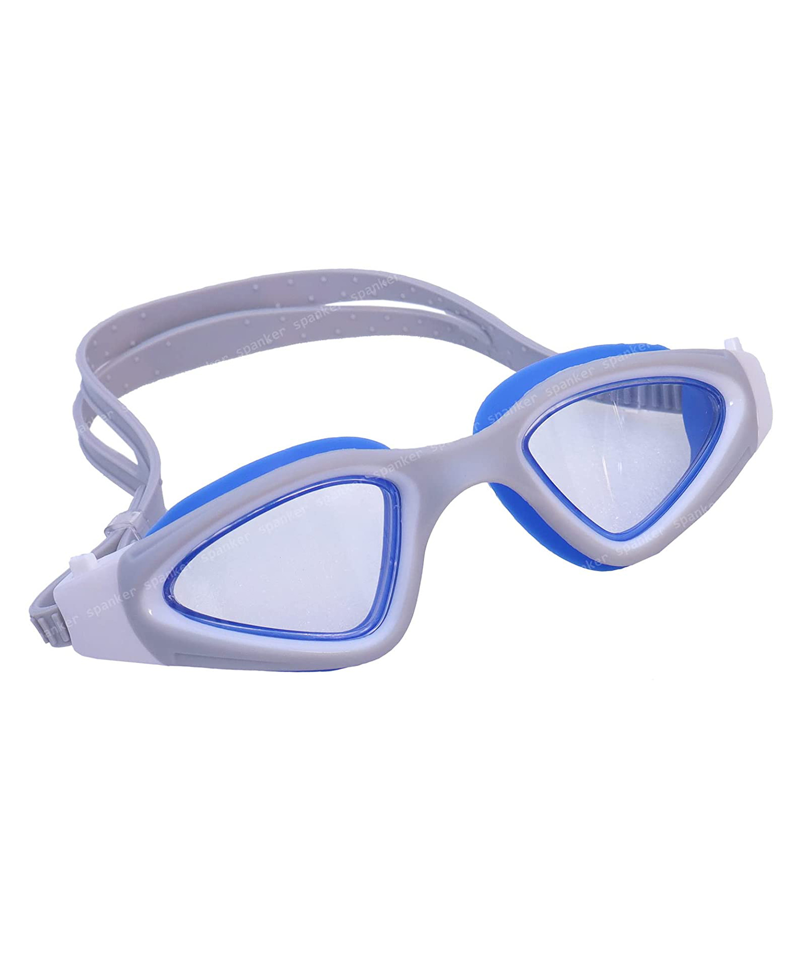 Spanker Ultra Design Anti Fog No Leaking UV Protection Wide View Swim Goggles - Blue-picture-24