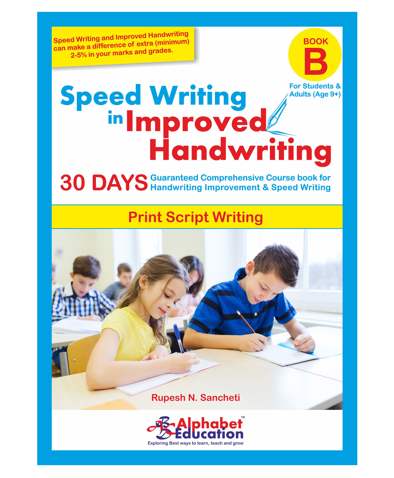 Alphabet Education Speed Writing In Improved Handwriting Comprehensive Course Book - English-image-45