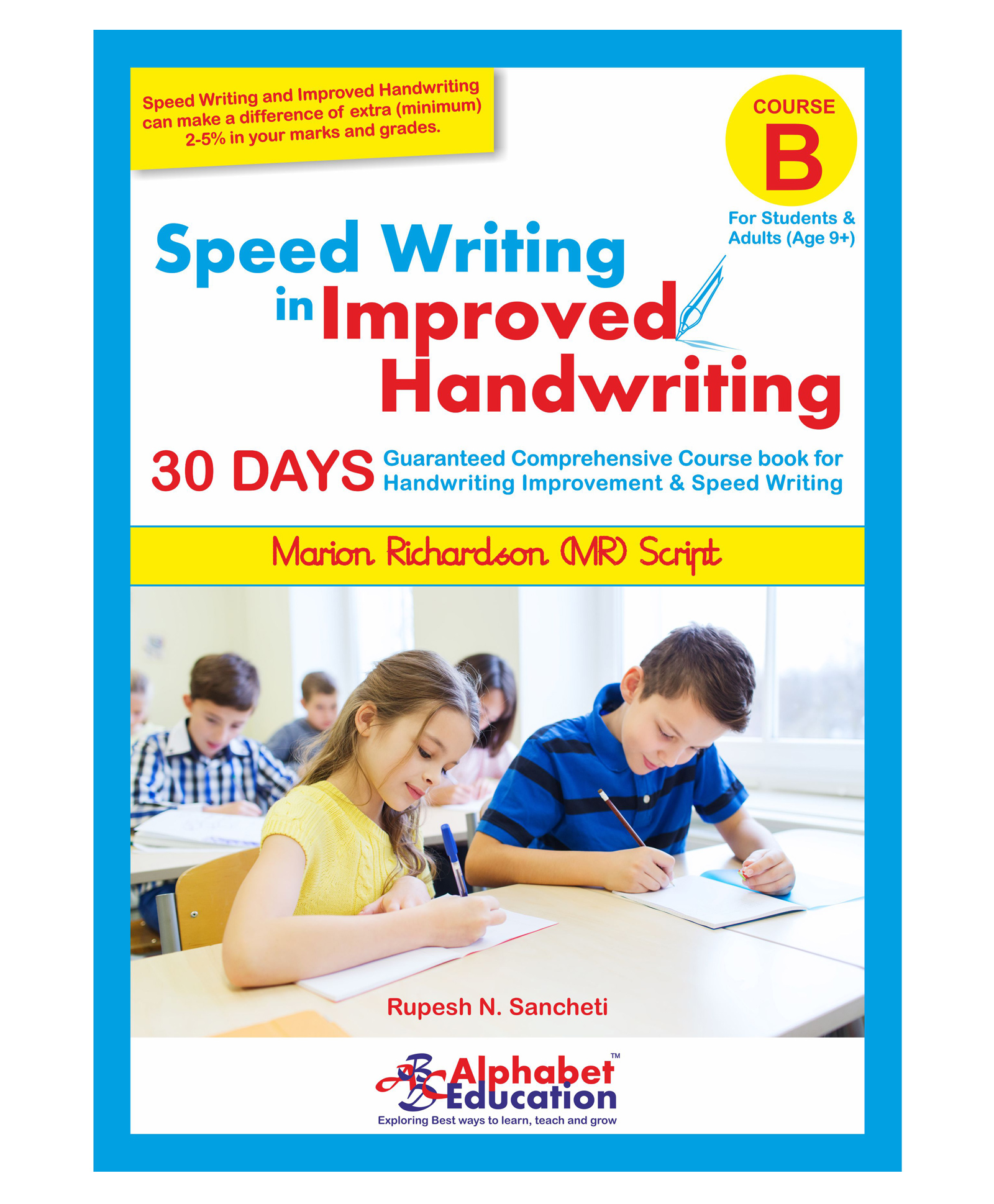 Alphabet Education Marion Richardson MR Script Speed Writing In Improved Handwriting - Book B - English-picture-13