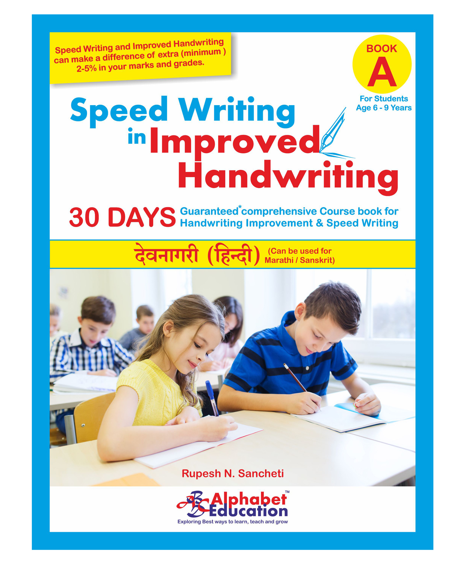 Devanagari Writing Speed Writing In Improved Handwriting Book A - Hindi-image-48
