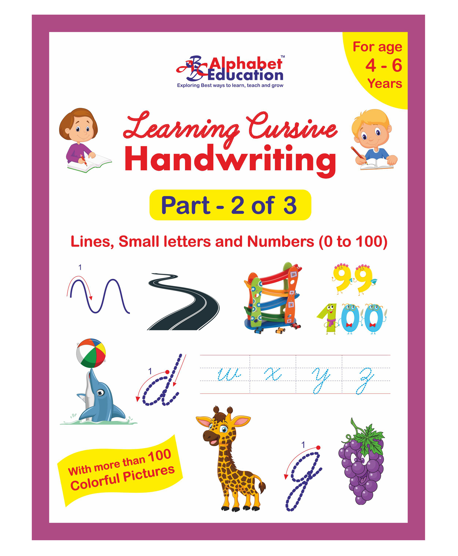 Learning Cursive Handwriting Part 1 of 3  Workbook - English-image-31