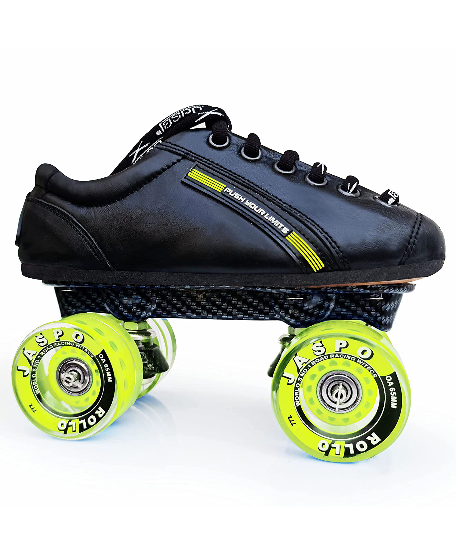 Jaspo Pro Hyper Quad Shoe Skates Size 4 UK - Yellow-image-31