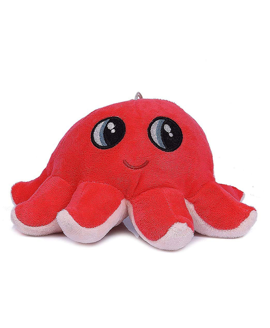 Babyjoys Octopus Soft Toy Red - Length 25 cm-picture-0