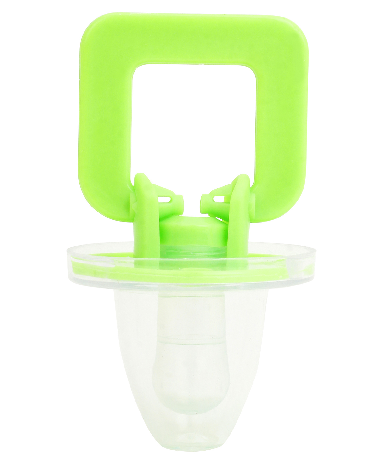 Kritiu Baby Soother Cum Pacifier 100% Food Grade Silicone - Green-picture-22