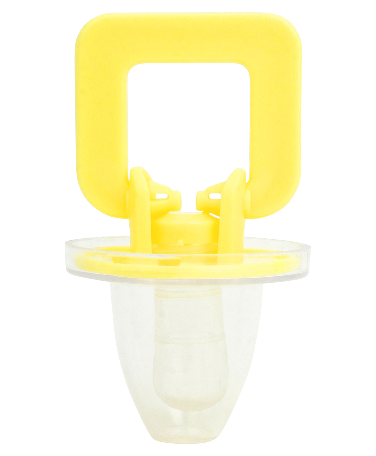 Kritiu Baby Soother Cum Pacifier 100% Food Grade Silicone - Yellow-picture-17