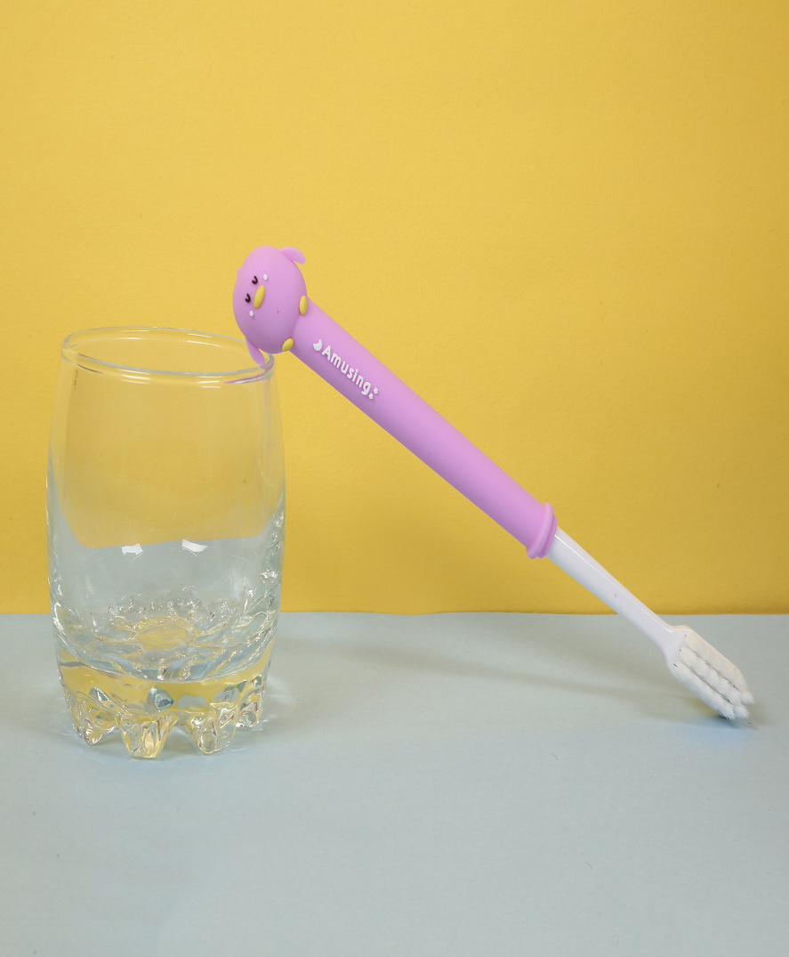 Mihar Essentials Soft Bristle Toothbrush (Color May Vary)-picture-1