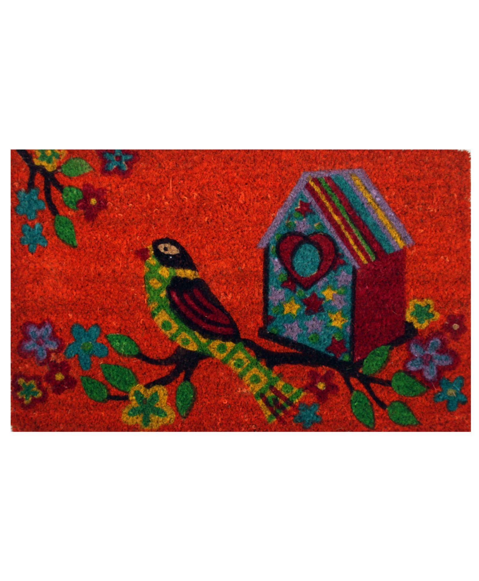 Saral Home Premium Quality Coir Door Mat - Orange-picture-43