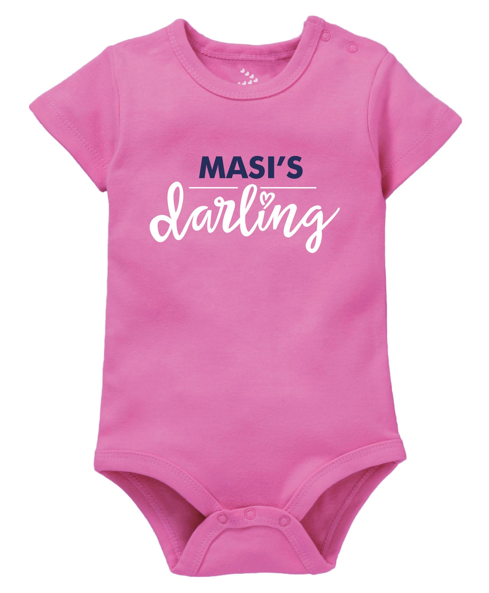 Zeezeezoo Short Sleeves Maasi Theme Masi'S Darling Printed Onesie - Pink-picture-26
