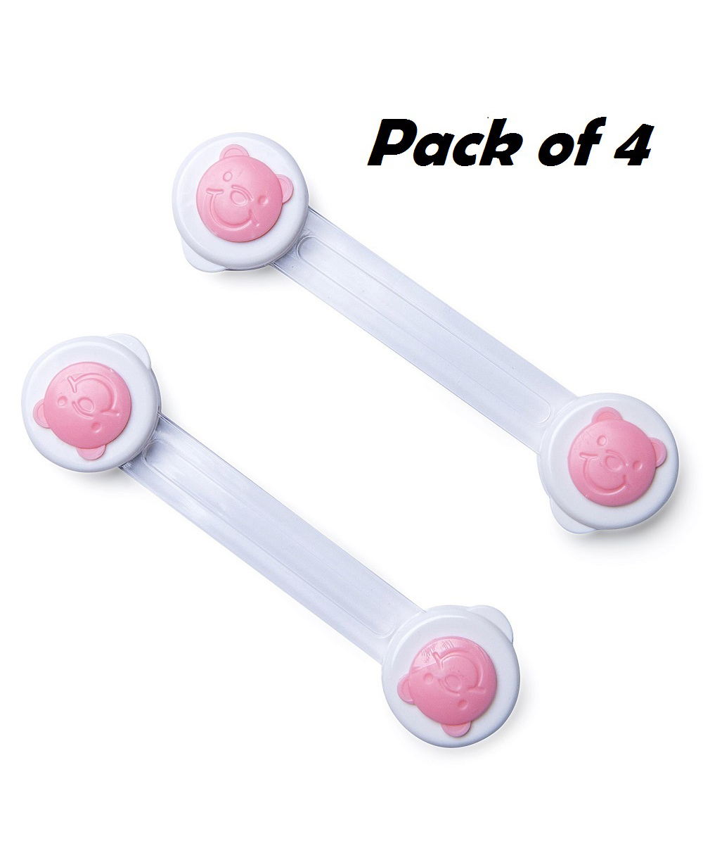 ORTIS Baby Safety Adjustable Drawer Cabinet Locks Straps Pack of 4 - (Color May Vary)-picture-12