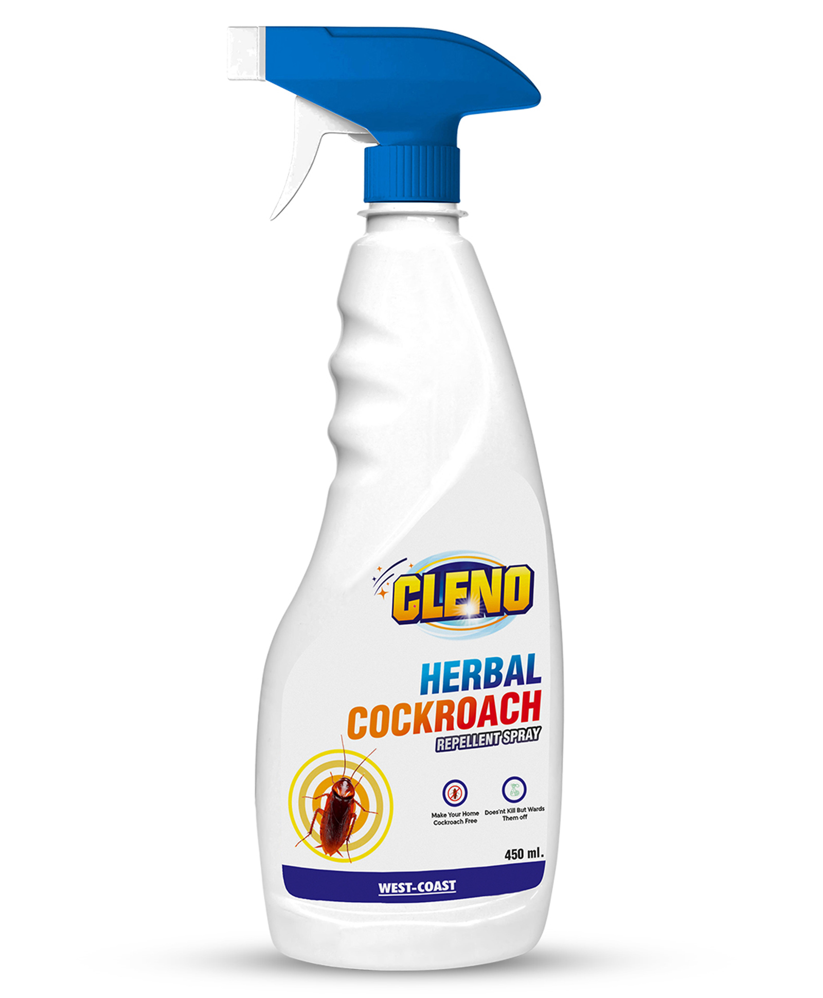 Cleno Herbal Cockroach Repellent Spray Completely Herbal Cockroach Repellent Spray -450 ml-picture-12