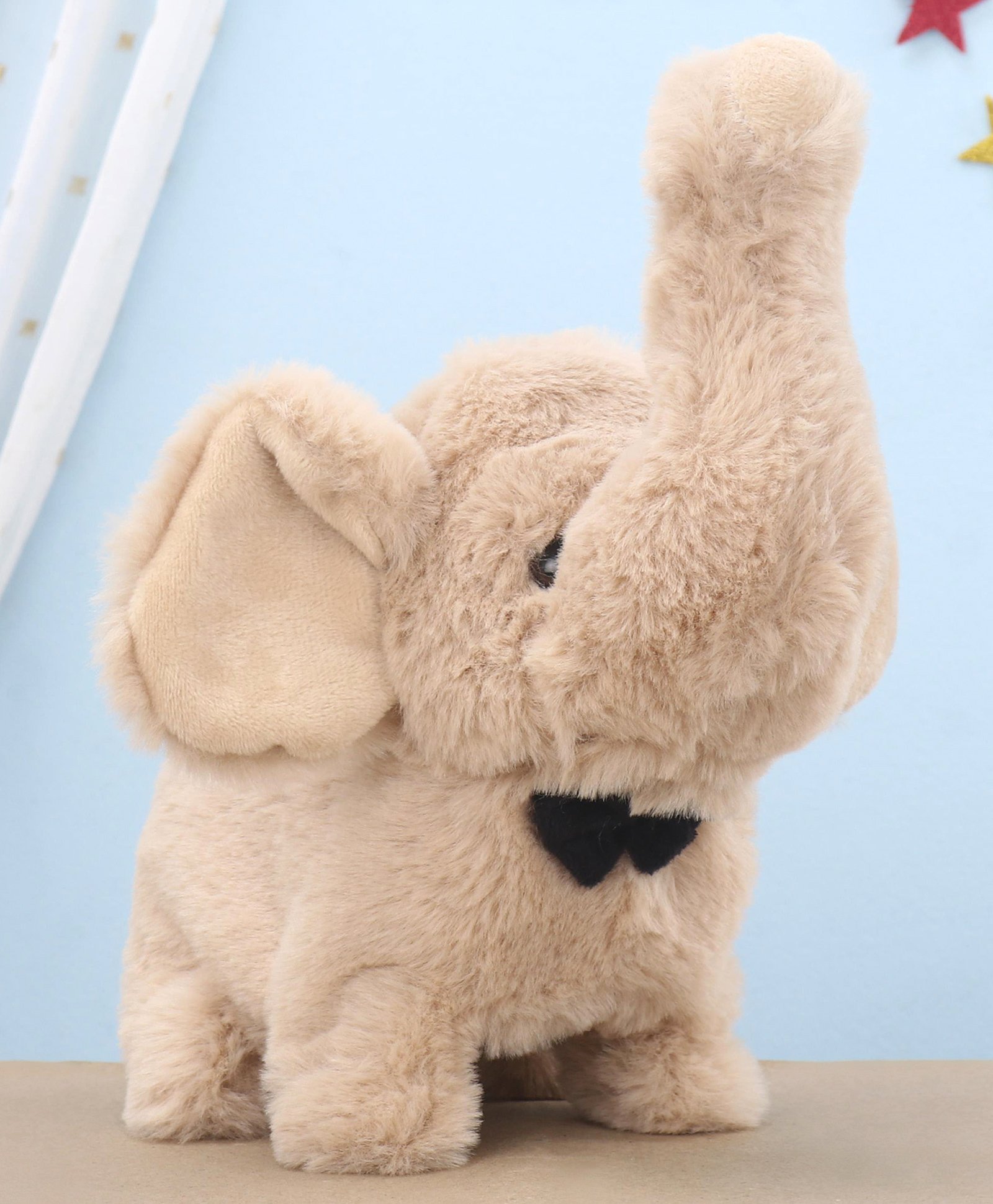 Aarohi Toys Musical Poochie Elle Elephant (Color May Vary)-image-15