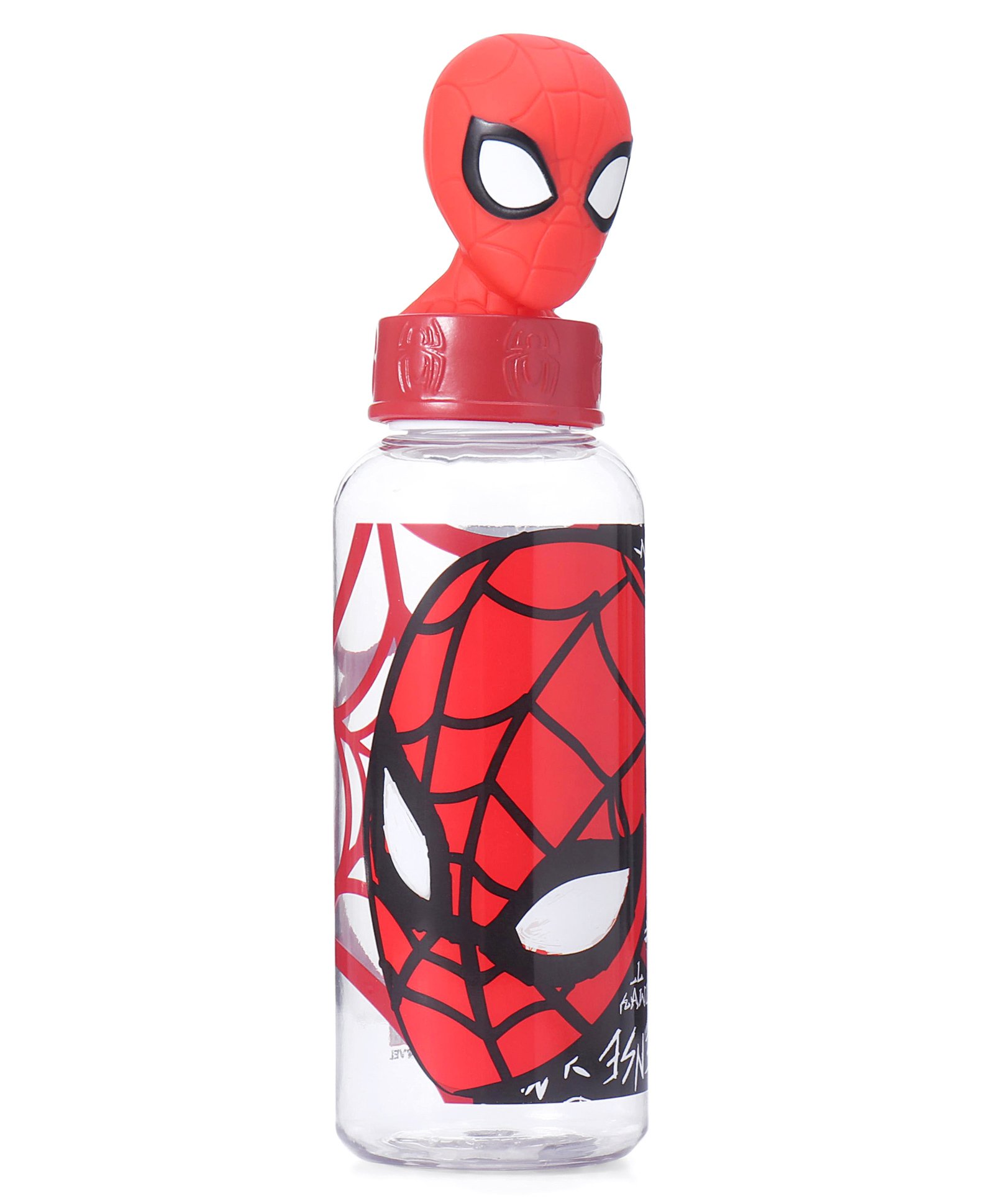 Spiderman Stor 3D Figurine Bottle Red- 560 ml-image-25