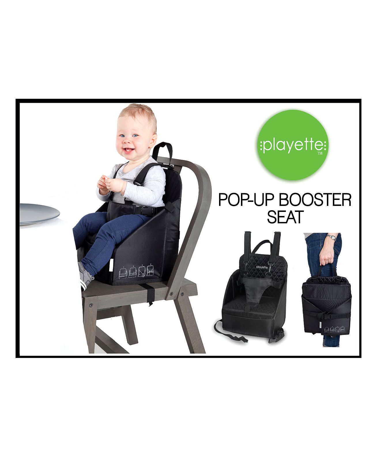 playette safe change portable changing table harness