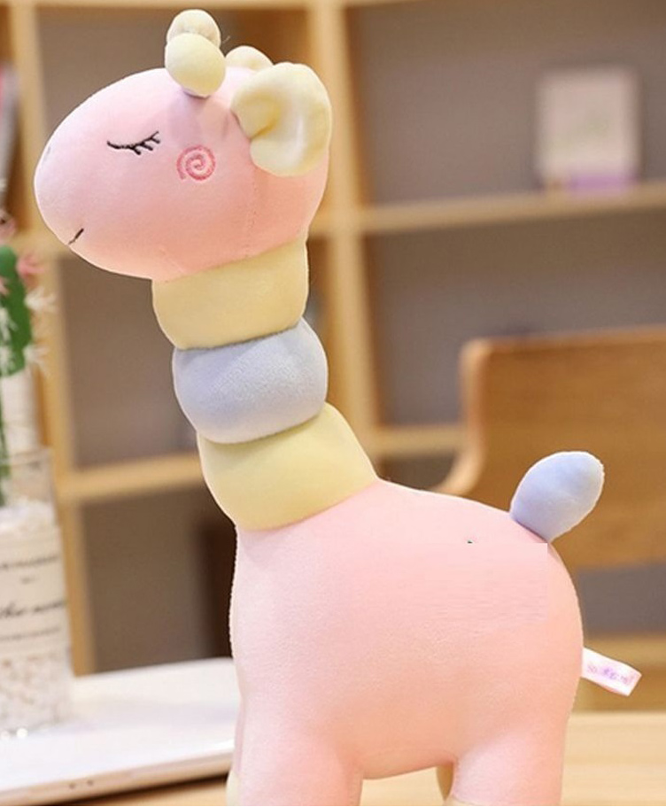 Little Hunk Colourful Henry Giraffe Plush Toy Height 30 cm - Color May Vary-picture-28