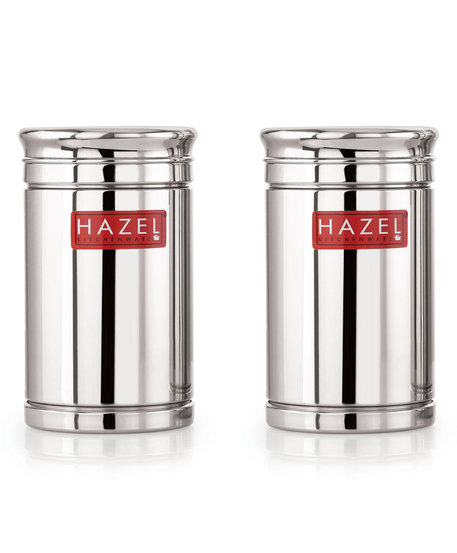 HAZEL Stainless Steel Container Set | 800 ml Set of 2 Steel Container For Kitchen Storage Set | Air Tight Containers For Kitchen Storage | Ideal For Storing Rice, Cereal, Pulse, Snacks.-picture-49