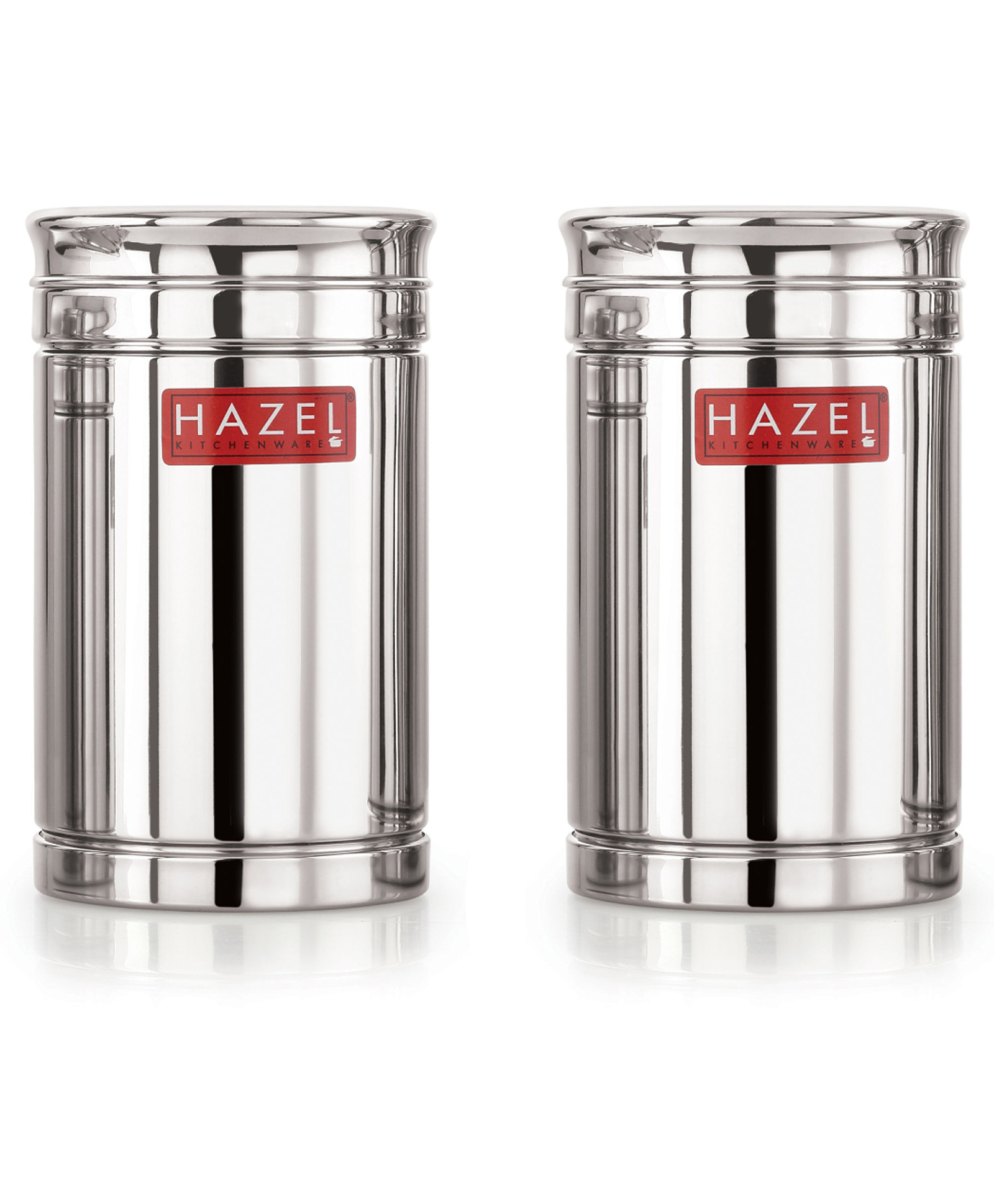 HAZEL Stainless Steel Container Set | 1200 ml Set of 2 Steel Container For Kitchen Storage Set | Air Tight Containers For Kitchen Storage | Ideal For Storing Rice, Cereal, Pulse, Snacks.-image-13