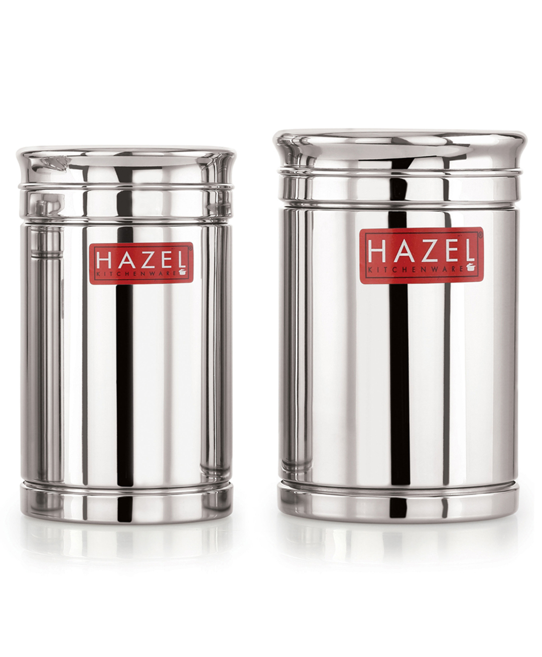 HAZEL Kitchen Steel Container Set Combo | Steel Storage Box For Kitchen | Steel Container For Kitchen Storage Set of 2 (1200ml, 1700ml) | Ideal For Storing Rice, Cereal, Pulse, Snacks.-image-36