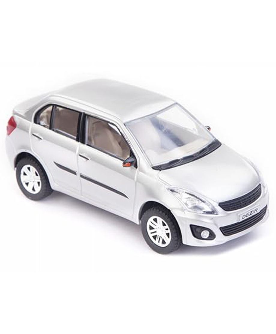 Centy Swift Dezire Pull Back Car - Silver-picture-10