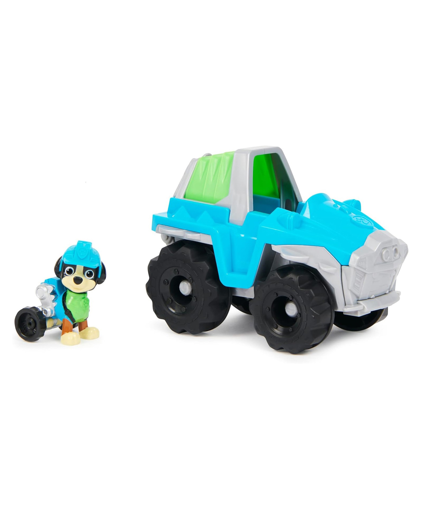 Paw Patrol Pull Back Basic Vehicle  With Rex  figure - Multicolour-picture-28