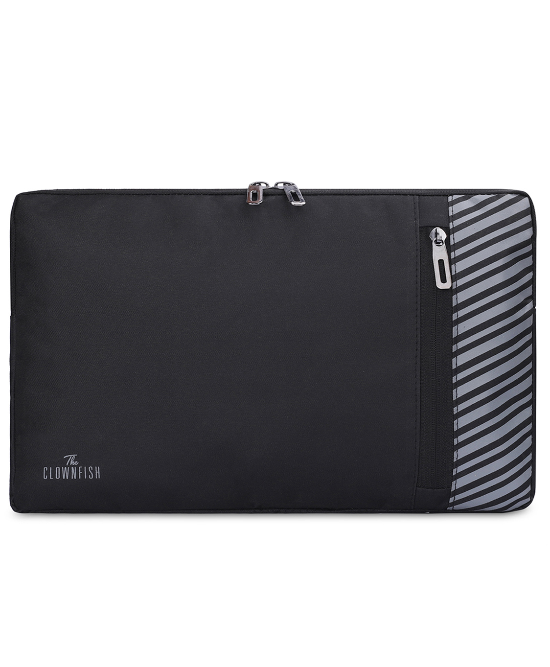 The Clownfish Algo Polyester Unisex 15.6 inch Laptop Sleeve Tablet Case - Black-image-13