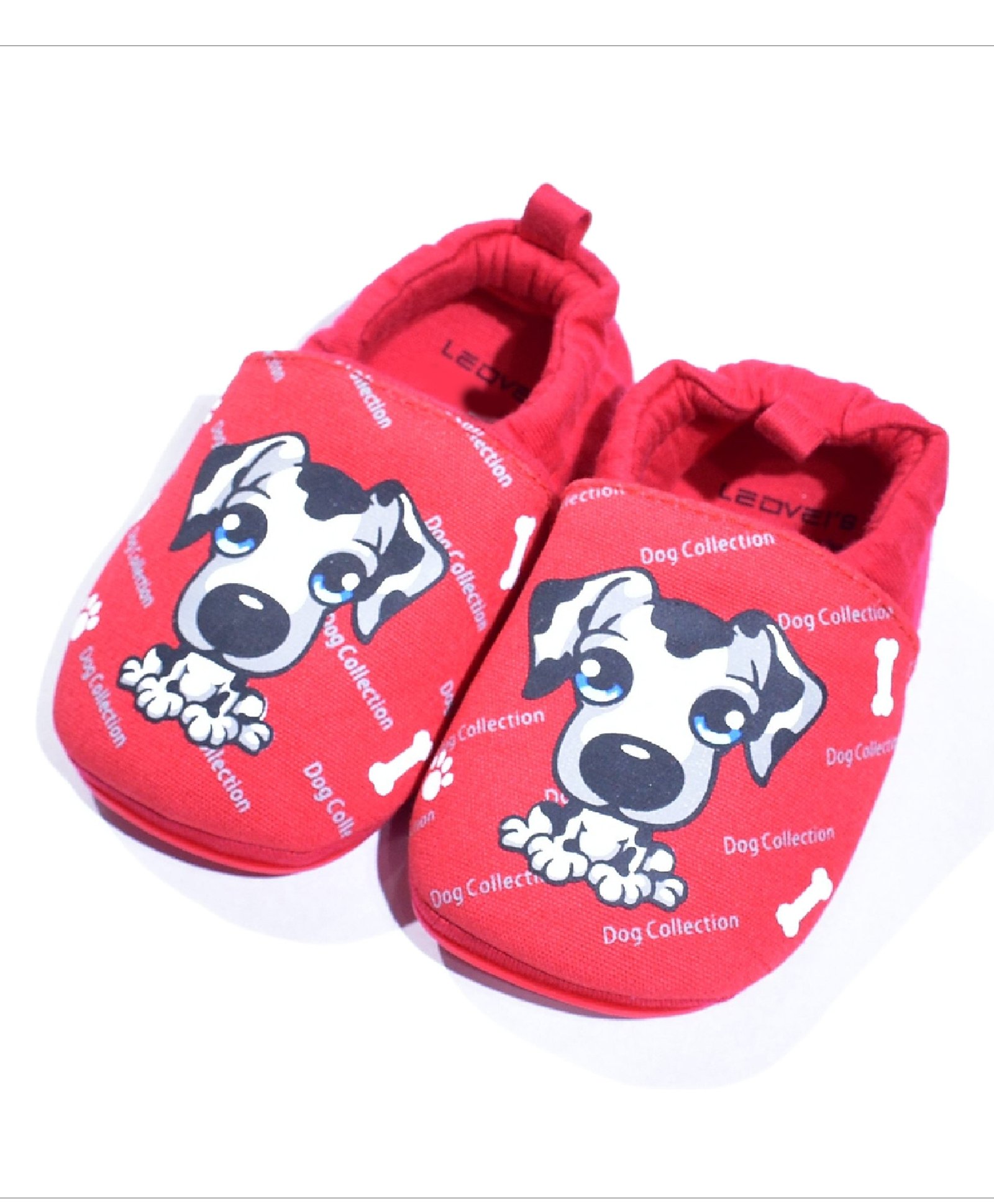 Kidofash Dog Collection & Dalmatian Printed Booties - Red-image-41
