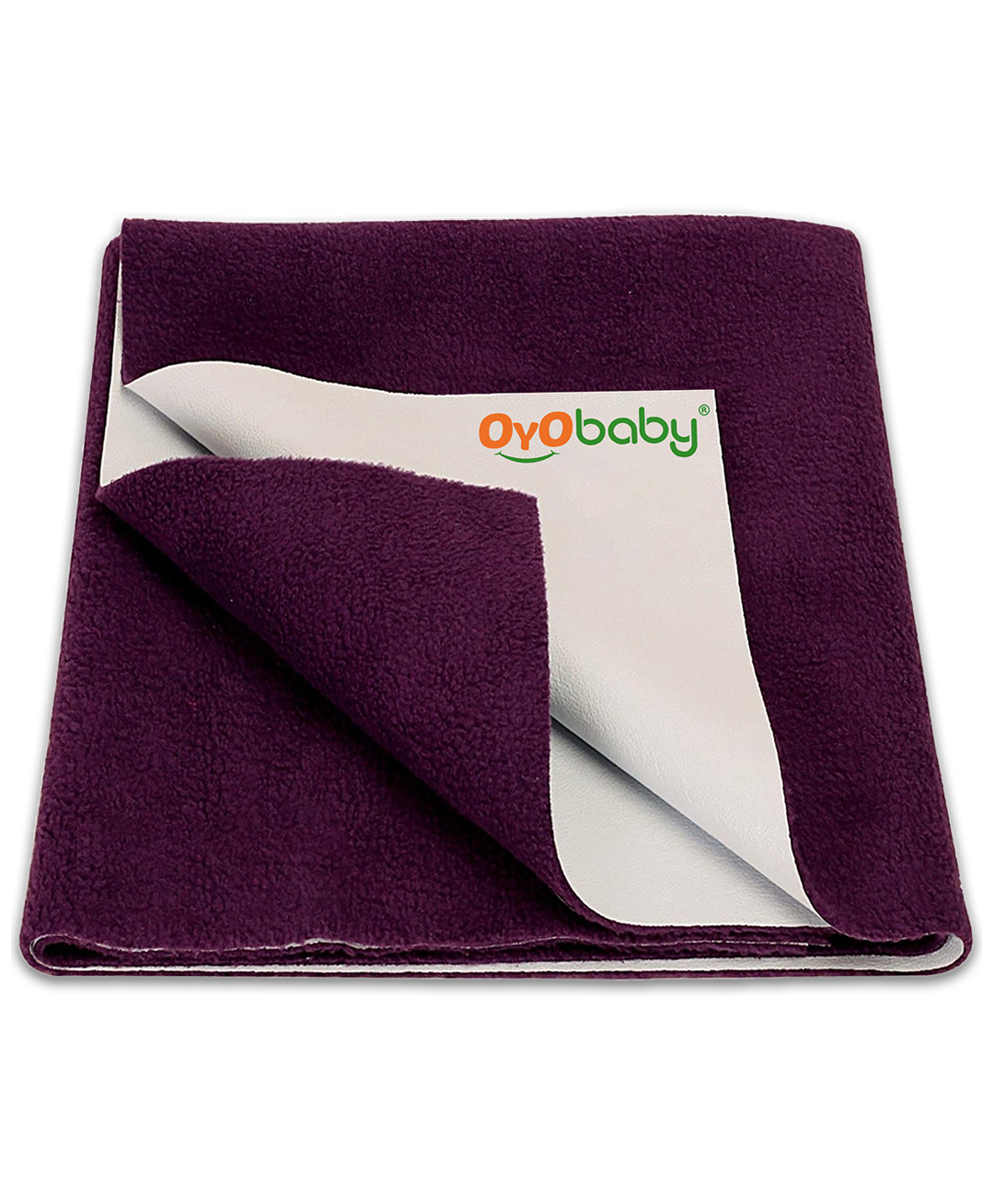 OYO BABY Large Bed Protector Waterproof Sheet - Plum-picture-22