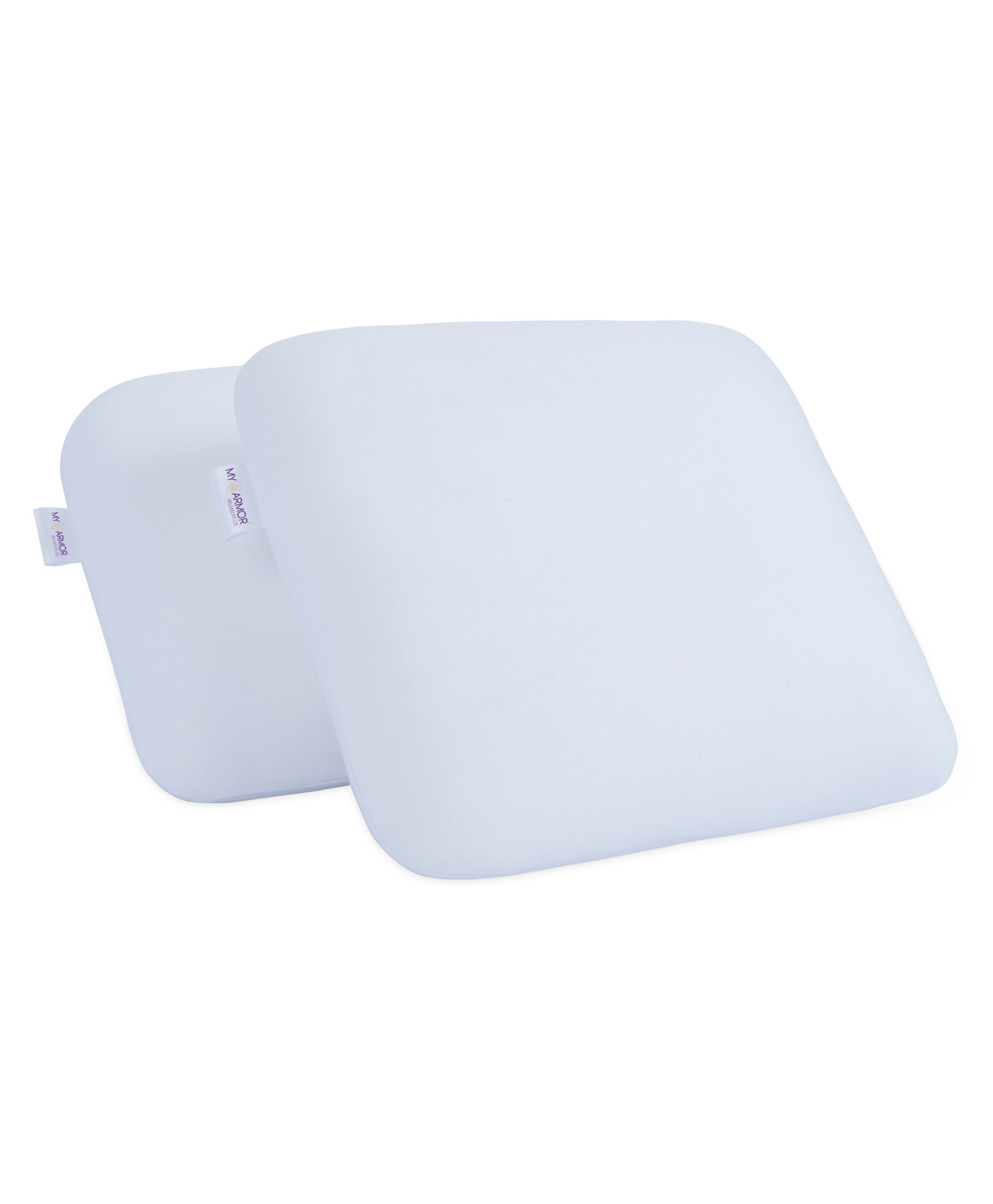 MY ARMOR Square Cushion Pack of 2 - White-image-6